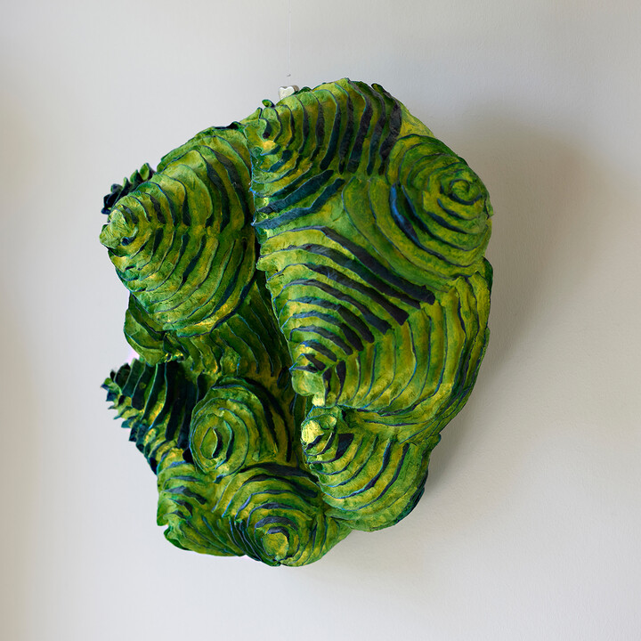 Papierskulptur grün.jpg | © Maison Südpfalz