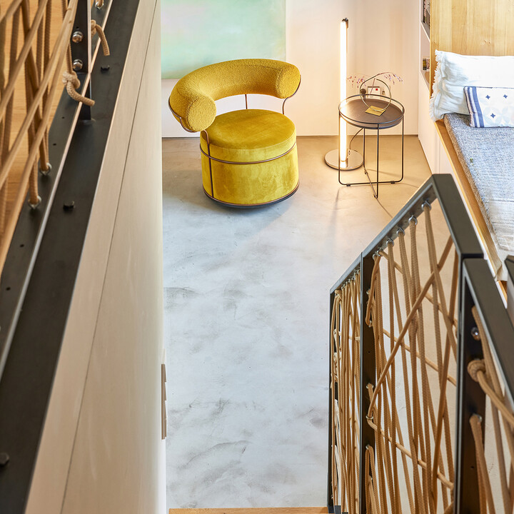 Treppe mit Sessel.jpg | © Maison Südpfalz